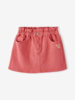 Gekleurd rokje in paperbag-stijl, gemakkelijk aan te trekken snoepjesroze - thumbnail