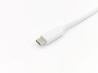 Equip USB-kabel 3.2 C -> C 1 m wit - thumbnail