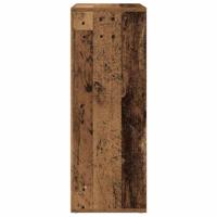 Dressoir met lade Oudhout 60 x 31 x 84 cm Bewerkt hout - thumbnail