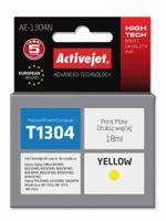 Activejet AE-1304N inkt (vervangt Epson T1304; Supreme; 18 ml; geel) - thumbnail