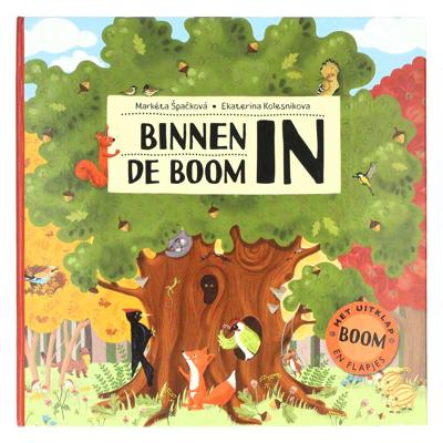 Boek Specials Nederland BV Uitklap- en flapjesboek binnen in de boom