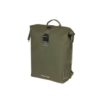 Fietsrugzak Basil SoHo Nordlicht 17 liter 31 x 14 x 37 cm - mosgroen