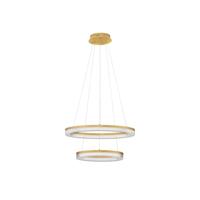 Lyora Gouden hanglampLuana 2-lichts - 9130638 - thumbnail