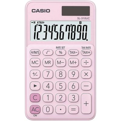 Casio SL-310UC-PK calculator Pocket Basisrekenmachine Roze