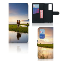 OPPO Find X3 Neo 5G | Telefoonhoesje | Met pasjeshouder | Koe - thumbnail