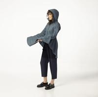 AGU Seq 10k Regenjas Urban Outdoor Dames - Blauw - XS - Waterdicht - thumbnail