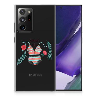 Samsung Galaxy Note20 Ultra Telefoonhoesje met Naam Boho Summer Samsung Galaxy Note20 Ultra Telefoonhoesje met Naam Boho Summer