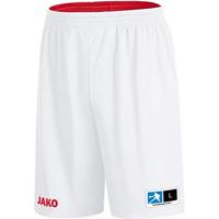 JAKO 4451 Reversible Short Change 2.0 - Sportrood/Wit - XS - thumbnail