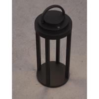 Lyora Strakke tafellampMocha antraciet 35cm - 9492700 - thumbnail