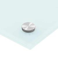 VidaXL Spatschermen keuken 2 st 70x40 cm gehard glas wit - thumbnail