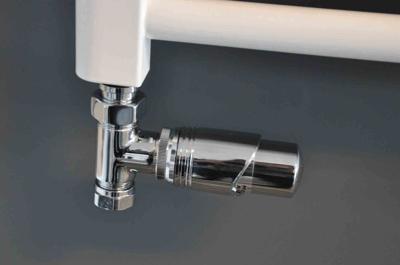 Wiesbaden radiator aansluitset recht voor zij aansluiting chroom Wiesbaden radiator aansluitset recht voor zij aansluiting chroom