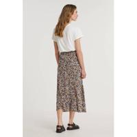 Catwalk Junkie gebloemde midi rok Ocean Flower zwart/blauw/beige - thumbnail