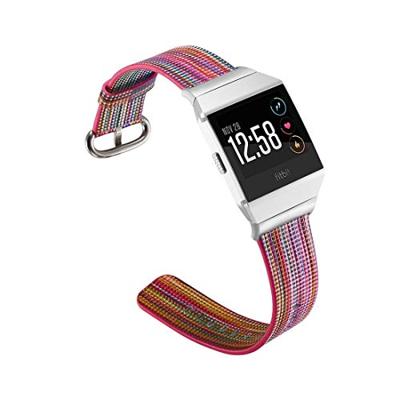 Fitbit Ionic TPU bandje - Roze / Oranje Fitbit Ionic TPU bandje - Roze / Oranje