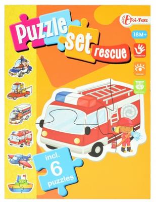 Toi-toys Legpuzzel Set Hulpdiensten Junior Karton 15 Stukjes Toi-toys Legpuzzel Set Hulpdiensten Junior Karton 15 Stukjes