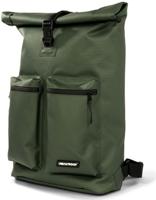 Dutchperfect Urban proof rolltop backpack rugtas 20l groen recycled - thumbnail