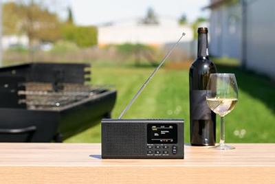 Dynavox Wereldontvanger DAB+, FM Bluetooth, DAB+ Zwart - thumbnail