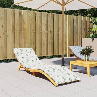 VidaXL Ligbedkussen bladpatroon oxford stof VidaXL Ligbedkussen bladpatroon oxford stof