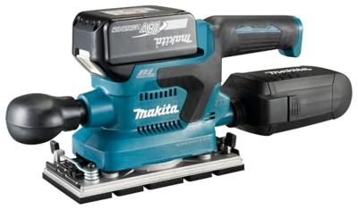Makita DBO380RTJ | Accu Vlakschuurmachine | 18V | Li-Ion | 2 x 5,0 Ah accu + snellader | In Mbox - DBO380RTJ Makita DBO380RTJ | Accu Vlakschuurmachine | 18V | Li-Ion | 2 x 5,0 Ah accu + snellader | In Mbox - DBO380RTJ