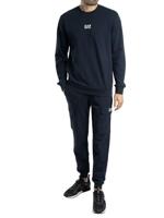 EA7 Emporio Armani 8NPM30 Sweater Heren Donkerblauw - Maat L - Kleur: Donkerblauw | Soccerfanshop - thumbnail