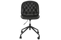 Stoel DKD Home Decor Zwart Donker grijs 47,5 x 57,5 x 83 cm - thumbnail