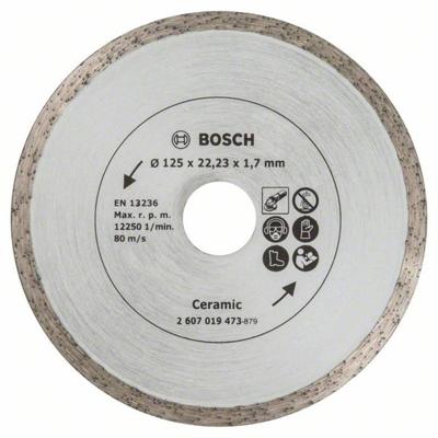 Bosch Accessoires diamantdoorslijpschijf voor keramische tegels, 125 mm ø - 2607019473