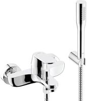 GROHE Eurosmart Cosmopolitan badkraan met omstel en koppelingen met garnituur chroom 32832000 - thumbnail