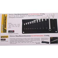 PROXXON ring-steeksleutel set "slimline" ring spanner set zoll 12-tlg. - thumbnail