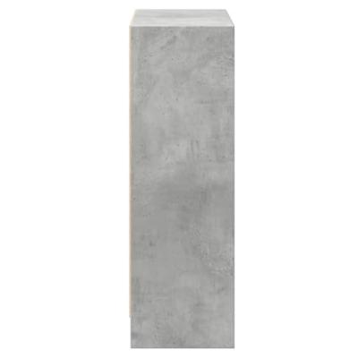 Boekenkast 60x24x74,5 cm spaanplaat betongrijs Boekenkast 60x24x74,5 cm spaanplaat betongrijs