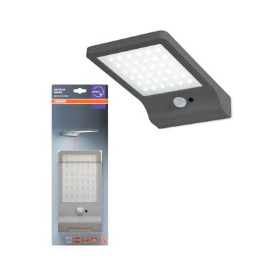 OSRAM HOMELIGHTING DoorLED Solar Sensor 4000K Silver 4099854531453 LED-buitenlamp (wand) OSRAM HOMELIGHTING DoorLED Solar Sensor 4000K Silver 4099854531453 LED-buitenlamp (wand)