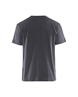Blåkläder T-Shirt bicolour 33791042 | Medium Grijs/Zwart | Maat XXL - 7330509685013