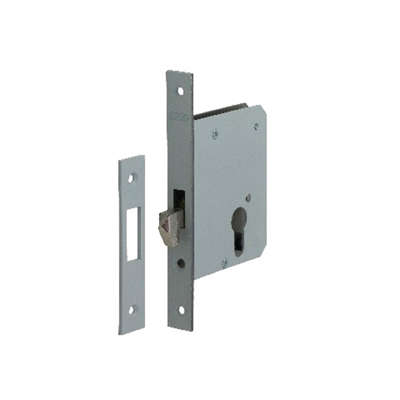 Nemef 698 Schuifdeurslot | DM55mm | voorplaat staal gelakt 20x170mm rechthoekig | stalen verende haakschoot | sluitplaat P 698 | DR 1+2+3+4 - Nemef 698 Schuifdeurslot | DM55mm | voorplaat staal gelakt 20x170mm rechthoekig | stalen verende haakschoot | sluitplaat P 698 | DR 1+2+3+4 -