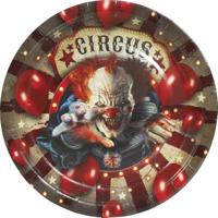 Bordjes Halloween Circus Horror Clown (6st) - thumbnail
