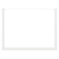 Eettafelpoten 2 st U-vormig 100x(72-73) cm staal wit - thumbnail