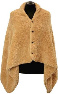 Omslagplaid nox 150x75cm latte