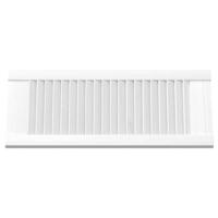 Kastdeuren louvredesign 4 st 61,5x29,5 cm wit - thumbnail