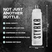 Styrkr soft flask running water bottle 500ml - thumbnail