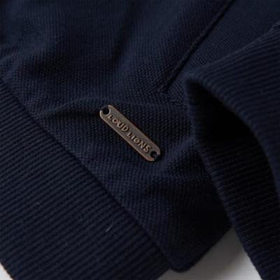 VidaXL Kindervest met rits 92 marineblauw
