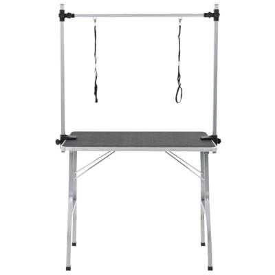 VidaXL Trimtafel voor huisdieren met 2 aanlijnopties