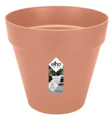 Elho pot loft urban rond D30cm - delicaat roze