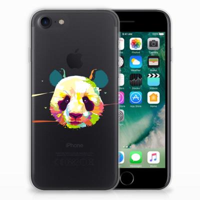 iPhone SE 2022 | SE 2020 | 8 | 7 Telefoonhoesje met Naam Panda Color iPhone SE 2022 | SE 2020 | 8 | 7 Telefoonhoesje met Naam Panda Color