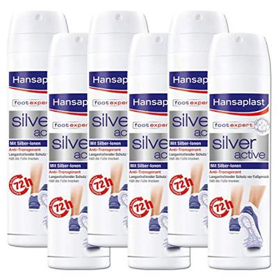 Hansaplast Silver Active Voetdeodorant 72h