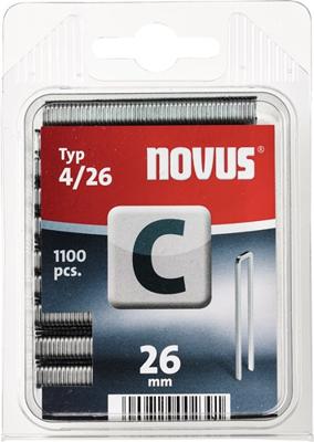 Novus Smalrug nieten C 4/26 | 1000 stuks - 042-0393 042-0804 Novus Smalrug nieten C 4/26 | 1000 stuks - 042-0393 042-0804