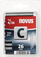 Novus Smalrug nieten C 4/26 | 1000 stuks - 042-0393 042-0804 - thumbnail