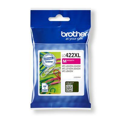 Originele inktcartridge Brother LC-422XLM Magenta