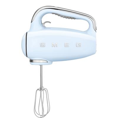 Smeg HMF01PBEU jaren &apos;50 handmixer, pastelblauw