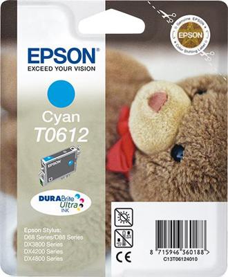 Epson Inktpatroon T0612 - Cyan/Cyaan