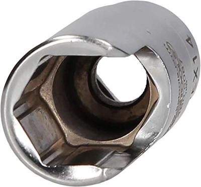 KS Tools 460.5087 3/8 speciale haakse buisverbinder-steekdop, 14 mm KS Tools 460.5087 3/8 speciale haakse buisverbinder-steekdop, 14 mm
