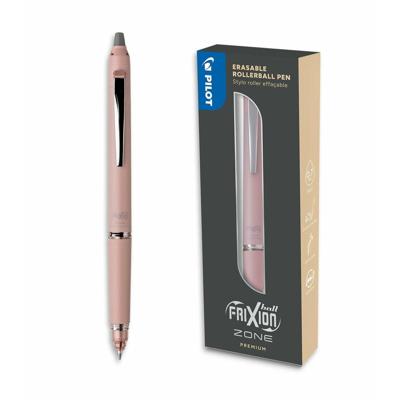 Pilot Frixion Ball Zone gelroller, uitwisbaar, medium punt, 0,7 mm, in giftbox, roze