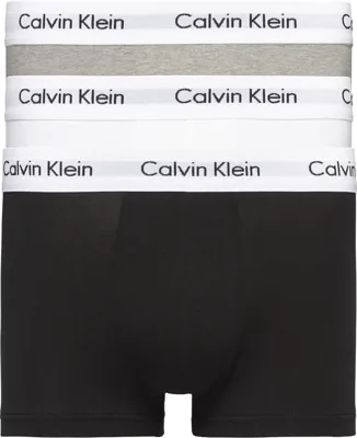 Calvin Klein 3-Pack Low Rise Trunks - lage Boxershorts heren - Mannen hipsters