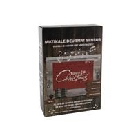 Deurmat onderlegger kerstmuziek 35x25cm - thumbnail